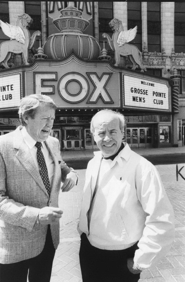 Fox Theatre - Tom Poston And Tim Conway From Wayne State Library
